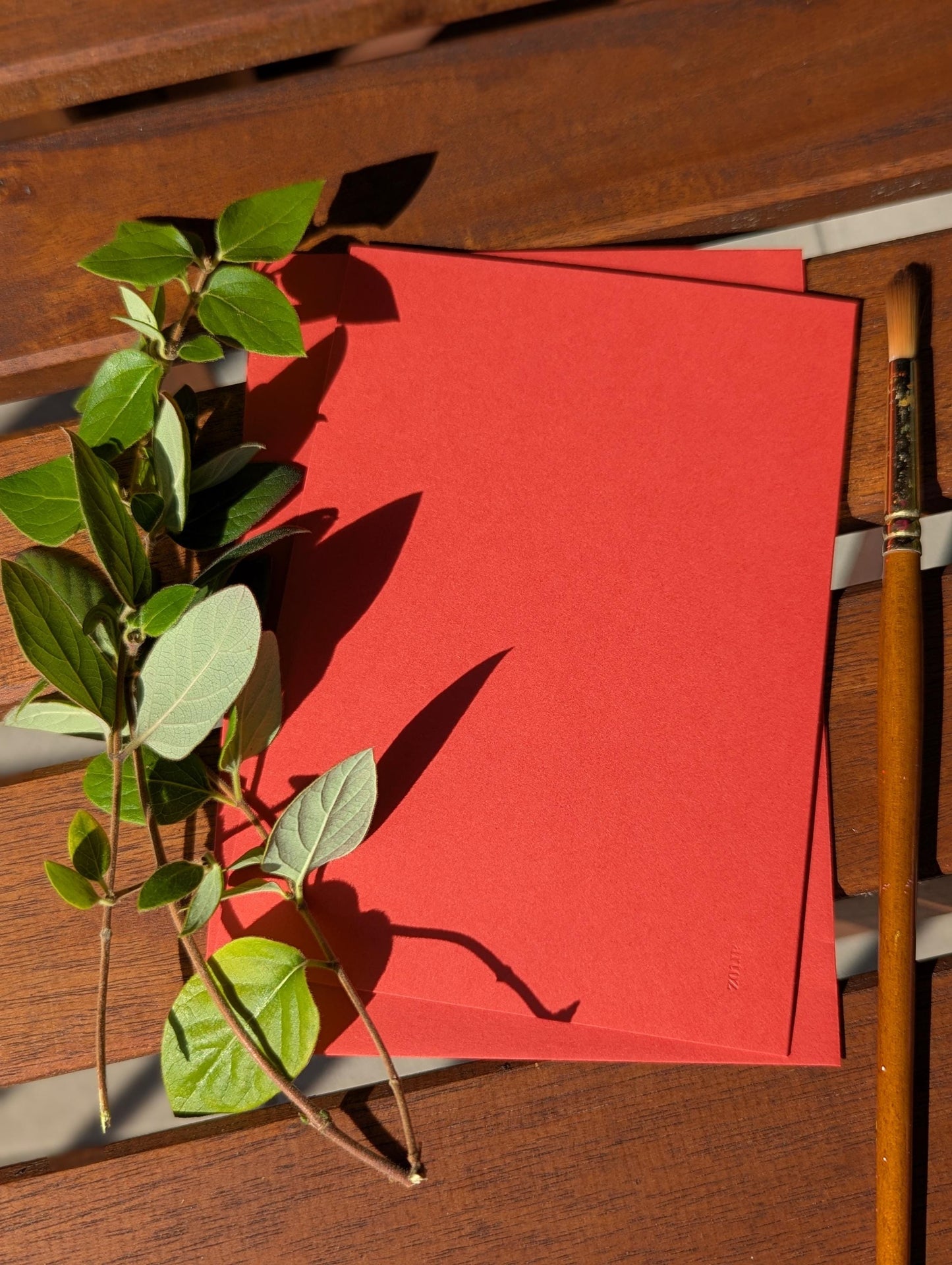 Hand Painted Citrus Greeting Card: Colorful All Occasion Thank You