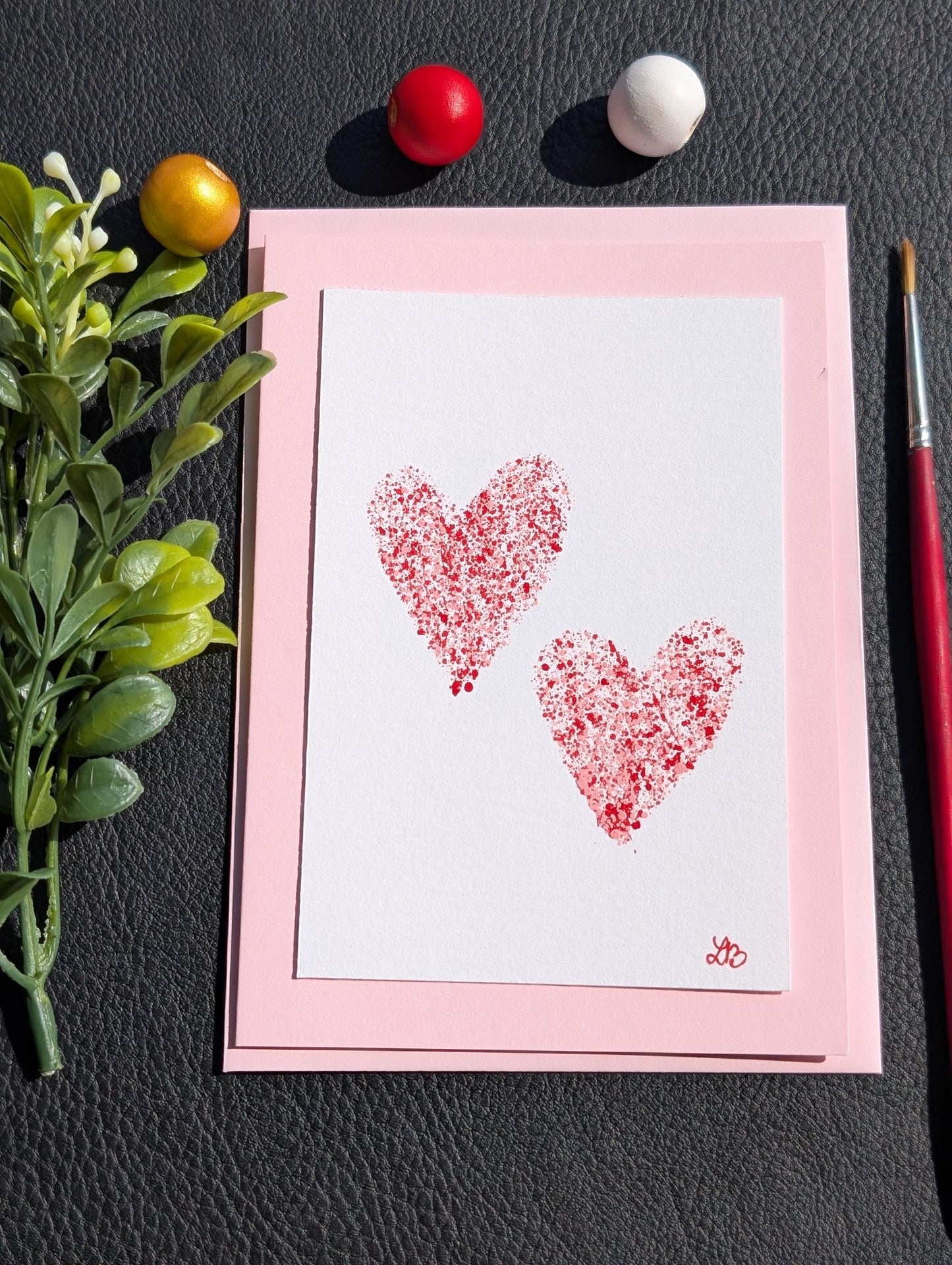 Birthday Card, Love Card, Anniversary Card, Heart Card, Romantic Card, Elegant Card