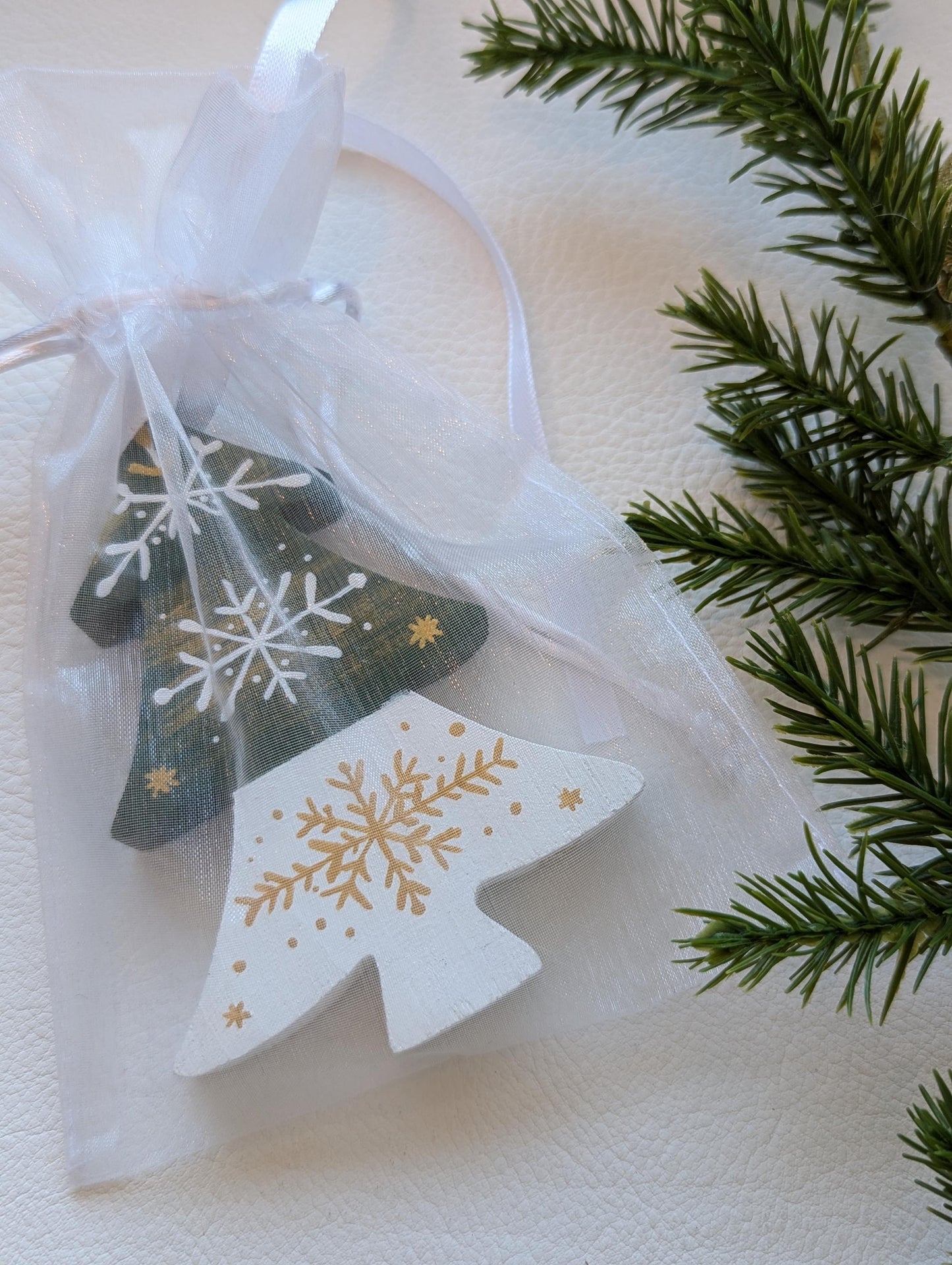 Wooden Christmas Ornament, Holiday Decoration, Rustic Decor, Unique Xmas hanging