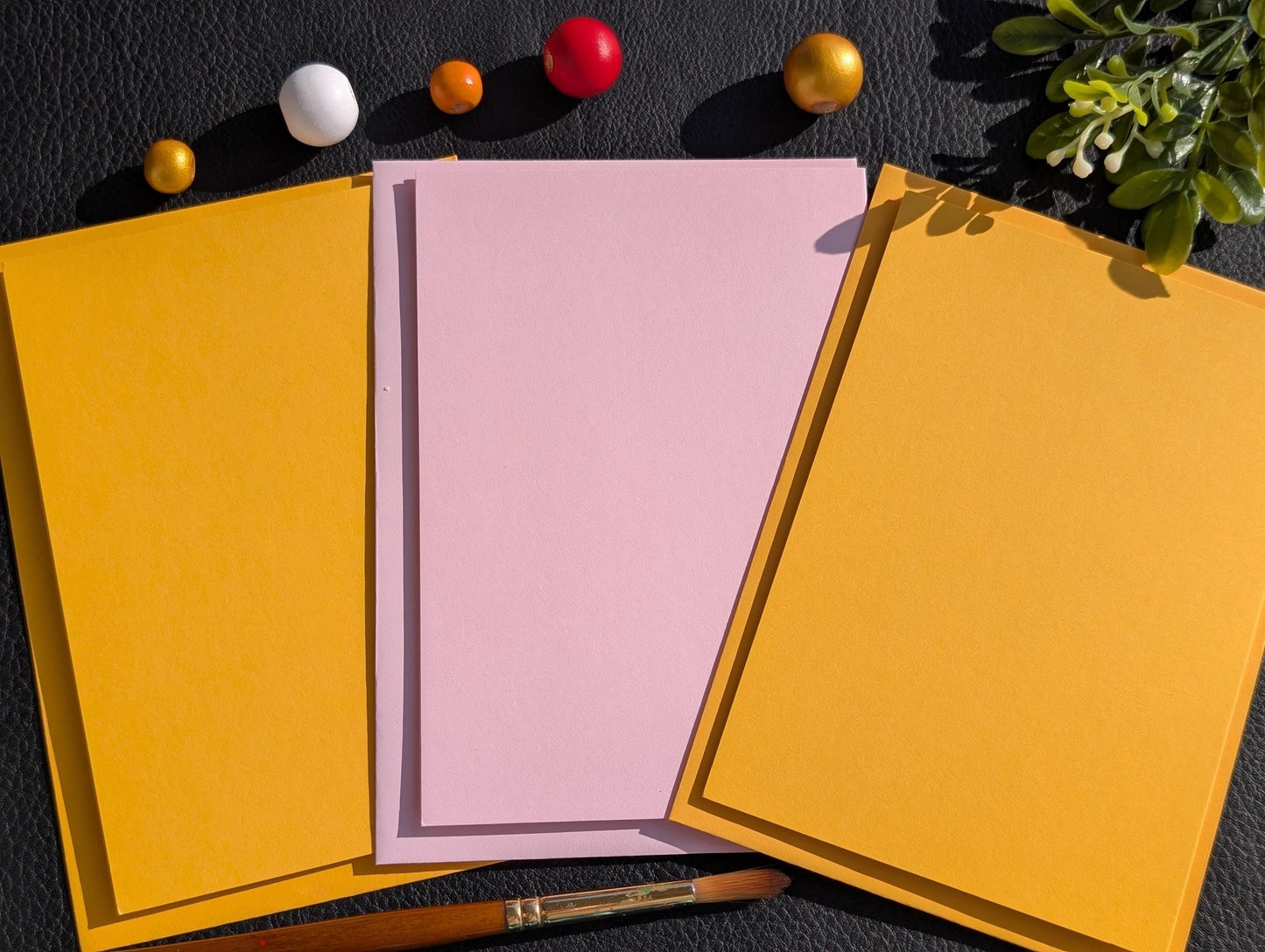 Hand-Painted Floral Birthday Card: Nature-Inspired Greeting, All occasions Greetings Card