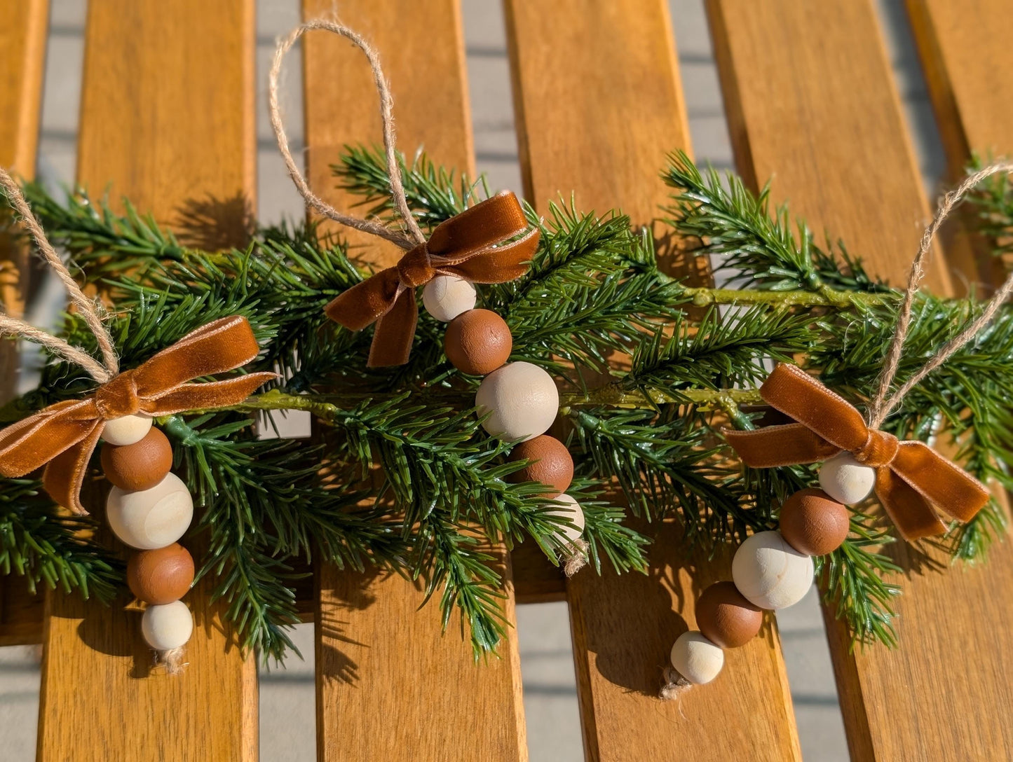 Hand Painted Christmas Ornaments: Acrylic Holiday Decor - Set of 3/6