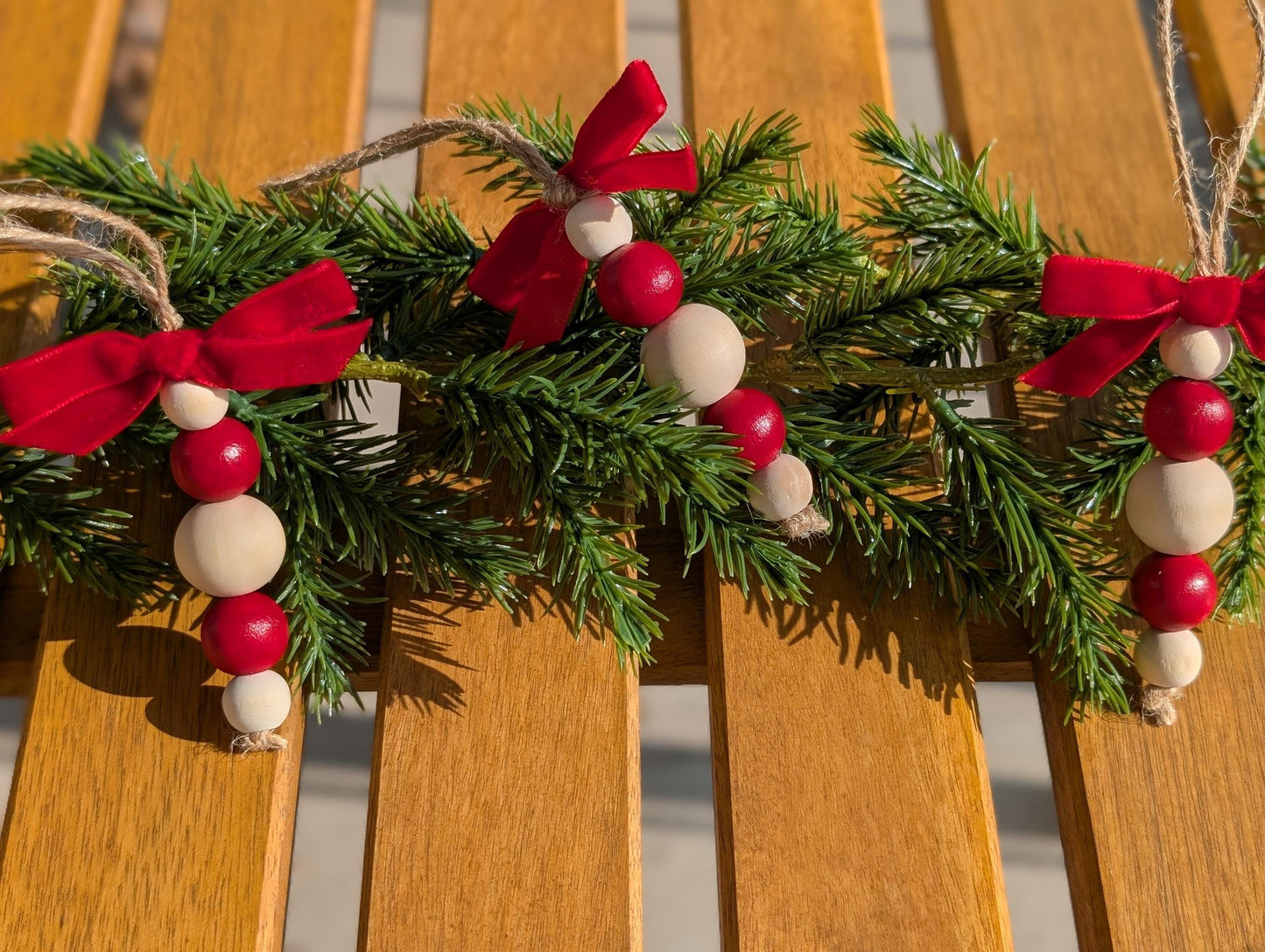 Hand Painted Christmas Ornaments: Acrylic Holiday Decor - Set of 3/6